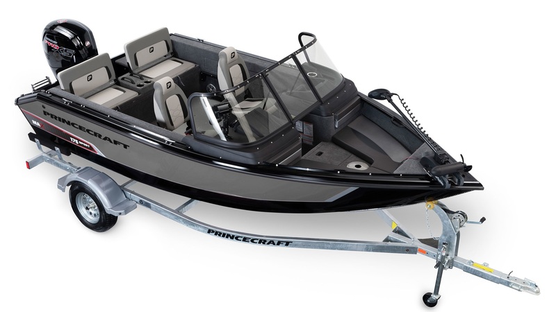 2026 Princecraft Sport 175 Max (Black/Grey)